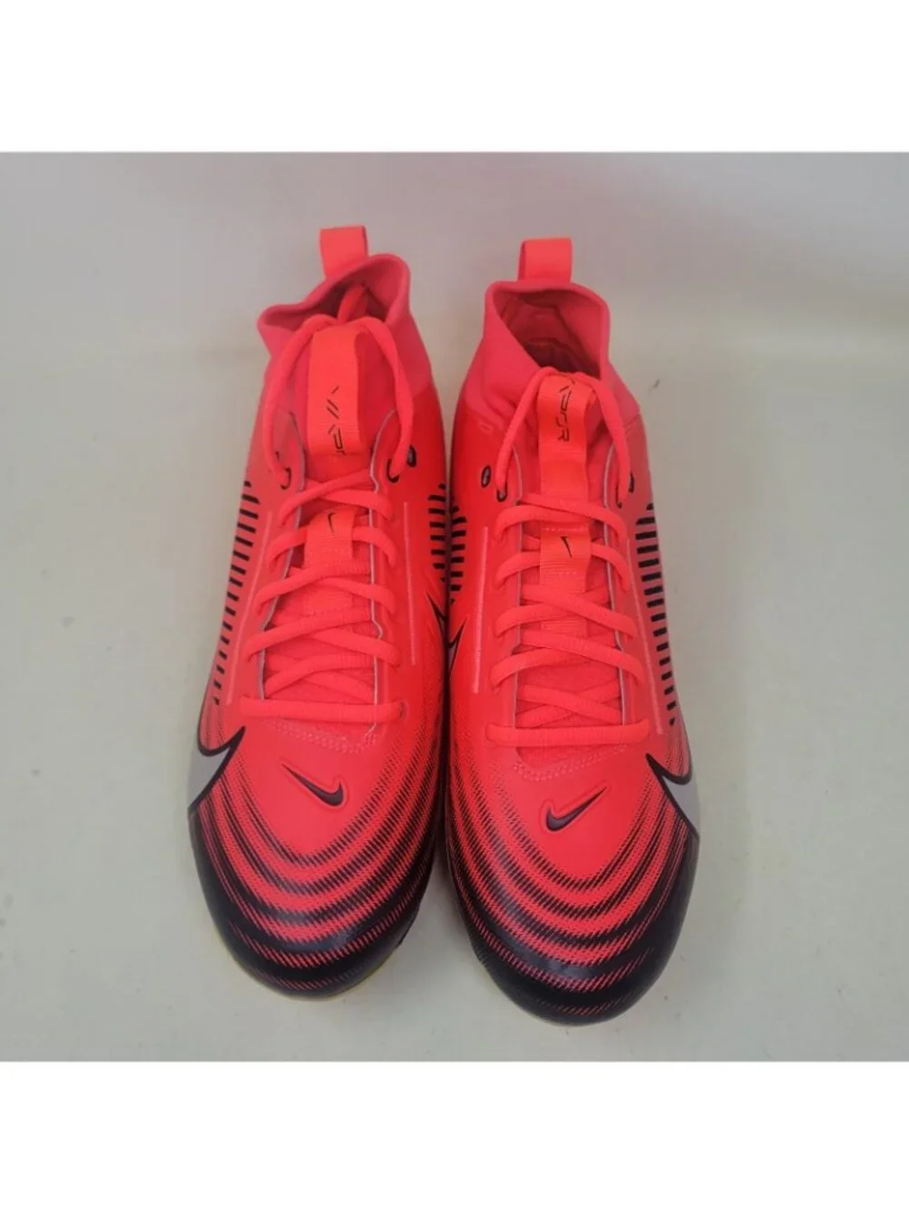 Nike Vapor Edge Pro 360 2 P Men's Size 10.5 Crimson Football Cleats IB6861-600
